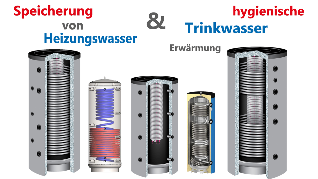 Hygienespeicher für eine hygienische Brauchwasser-Erwärmung