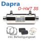 Preview: Dapra Wasser-Wasser Wärmetauscher D-HWT 35 aus Edelstahl inkl. Montageset