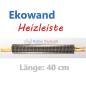 Preview: Ekowand Heizleiste 40 cm Länge