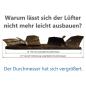Preview: Veränderung vom Durchmesser bei Überhitzung des Lüfterrads