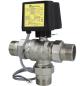 Preview: 3-Wege Motor-Kugelhahn AG/AG/AG SWIFT-O-MATIC® QM