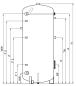Preview: Emaille Trinkwasser Pufferspeicher Typ SP 300