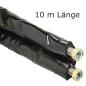 Preview: OEG Doppelwellrohr aus Edelstahl DN20 mit 19 mm Isolierung; Länge 10 m (27,40 € / m)