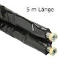 Preview: OEG Doppelwellrohr aus Edelstahl DN20 mit 19 mm Isolierung; Länge 5 m (35,38 € / m)