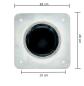 Preview: Pellet Befüllstutzen-Set 45° (Storz-A Kupplung) DN100 500mm lang - 2 Stück
