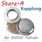 Preview: Alu Deckel Kupplung mit Storz-A