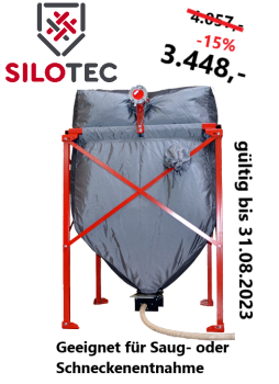 Aktion - Silotec Holzpellets-Silo HPS Ratio 165 - Grundfläche 3,01 x 3,01 m - max. 5,2 t