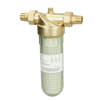 Feinfilter zum Schutz vor Fremdrost im Edelstahl-Wärmetauscher