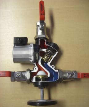Laddomat 21-100 Rücklauftemperaturanhebung