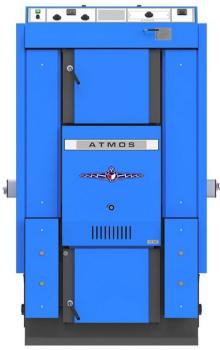 ATMOS XXL Holzvergaser DC105S mit 300 L Füllraum.