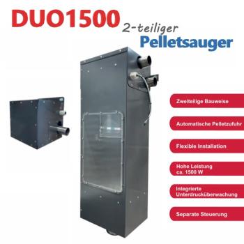 DUO1500 Pelletsauger