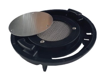 Pellet Befüllstutzen 45° - 1 Stück (Storz-A Kupplung) DN100, Füllrohrlänge 500 mm
