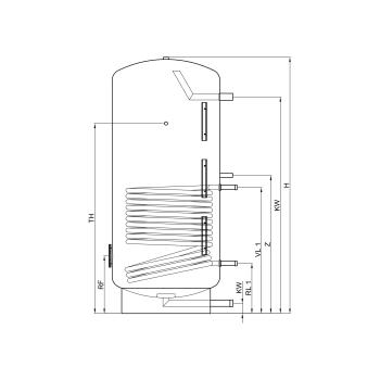 TWL ES 150 Masszeichnung