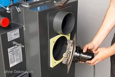 Einbaureihenfolge der Lüfterdichtungen und Motor