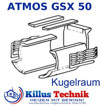 ATMOS GSX 50 Keramik für den Brennraum