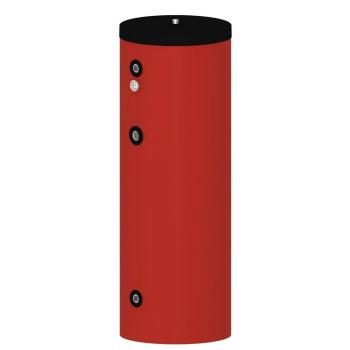 Hygienespeicher mit 3 Wärmetauscher, Farbe rot
