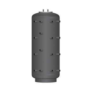 Hygiene-Kombispeicher KER2 1000 mit 2 Wärmetauscher, Durchmesser 850 mm und 90° Anschlüsse
