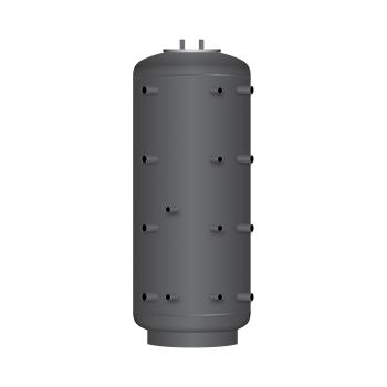 Hygiene-Kombispeicher KER 1000 mit 1 Wärmetauscher, Durchmesser 850 mm und 90° Anschlüsse