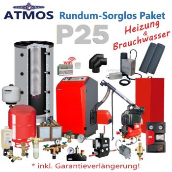 ATMOS P25 Rundum-Sorglos-Paket Heizung+Brauchwasser