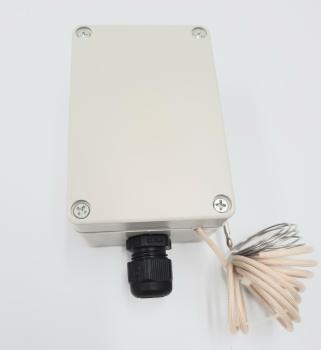Rauchgasthermostat mit Kapillare für Wandmontage