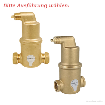 Microblasen Luftabscheider Spirovent