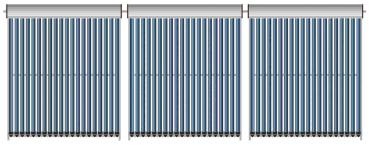 Vakuum-Solaranlage HL-VRK-20-3