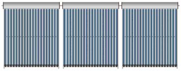 Vakuum-Solaranlage HL-VRK-20-3