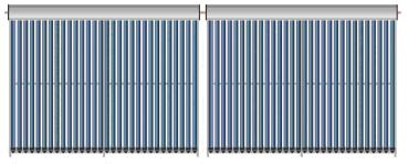 Vakuum-Solaranlage HL-VRK-30-2