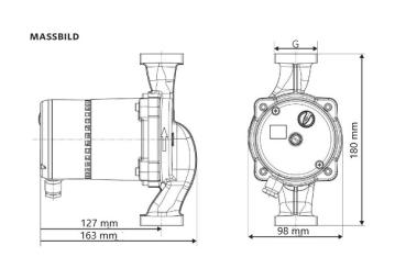 Armstrong Hocheffizienzpumpe HEP Optimo Basic 4 m DN25 180 mm Heizung & Solar