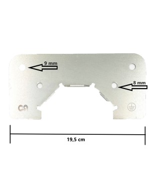 Preview: Pellet Befüllstutzen-Set 45° (Storz-A Kupplung) DN100 500mm lang - 2 Stück