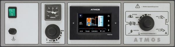 Systemregler ACD03 Touch-Regelung - ohne Abgasfühler