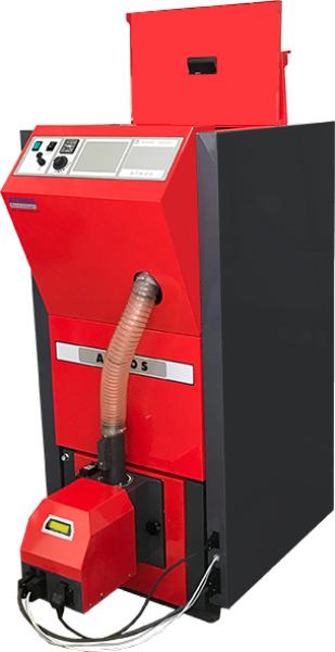 ATMOS PX10 mit offenem Pelletbehälter