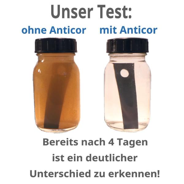Anticor im Test. Schon nach 4 Tagen ein deutliches Ergebnis! Anticor im Test. Schon nach 4 Tagen ein deutliches Ergebnis!