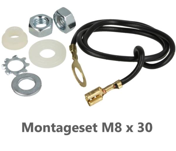 Montageset für M8 x 30
