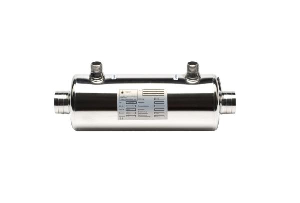 Dapra Wasser-Wasser Wärmetauscher D-HWT 35 aus Edelstahl