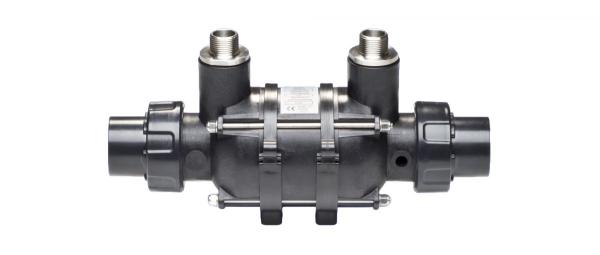 Schwimmbad Kunststoff-Tauscher mit Edelstahl-Schlange D-KWT-VA25