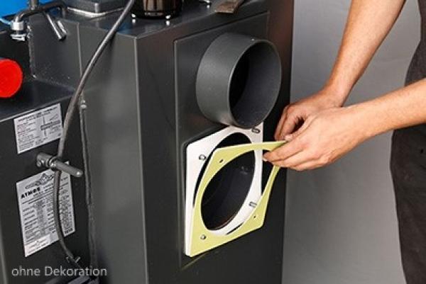 ATMOS Lüftermotor-Set Typ UCJ 4C52 für alle Holz-, Pellet-, Kombikessel und Kohlevergaser