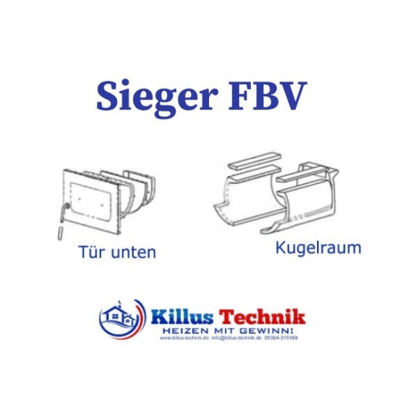 brennraum Keramiksatz für FBV 22 inkl. Türsibrale