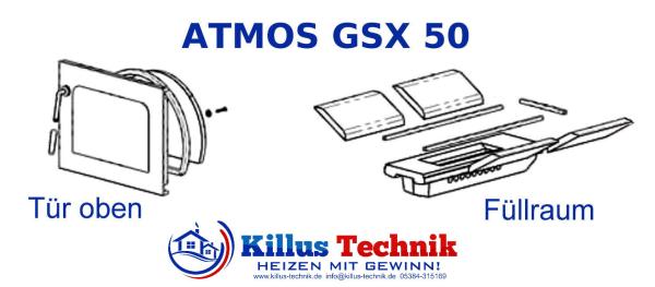 ATMOS GSX 50 Keramik für den Füllraum und Tür oben