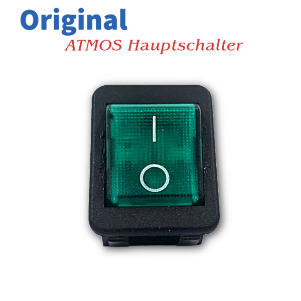 Original ATMOS grüner Hauptschalter EIN / AUS