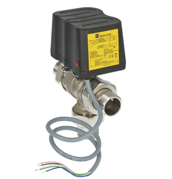 3-Wege Motor-Kugelhahn AG/AG/AG SWIFT-O-MATIC® QM