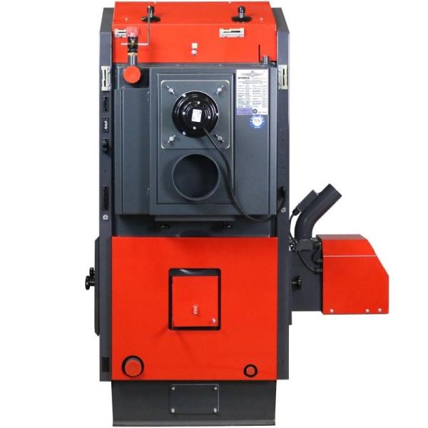ATMOS Pelletkessel P 40 mit Holznotbetrieb