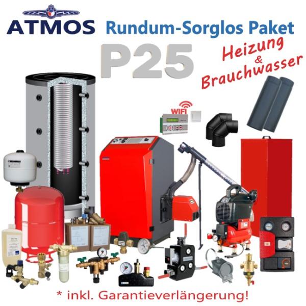 ATMOS P25 Rundum-Sorglos-Paket Heizung+Brauchwasser
