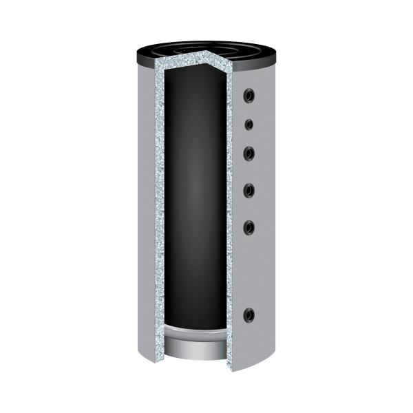Pufferspeicher P 300 ohne Wärmetauscher mit 180° Anschlüsse