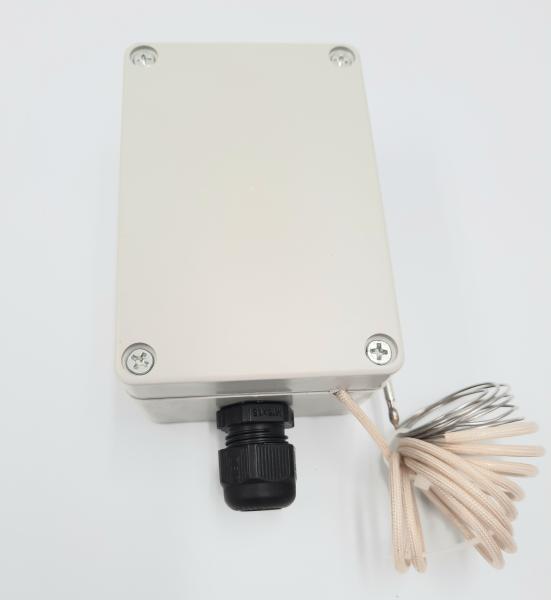 Rauchgasthermostat mit Kapillare für Wandmontage