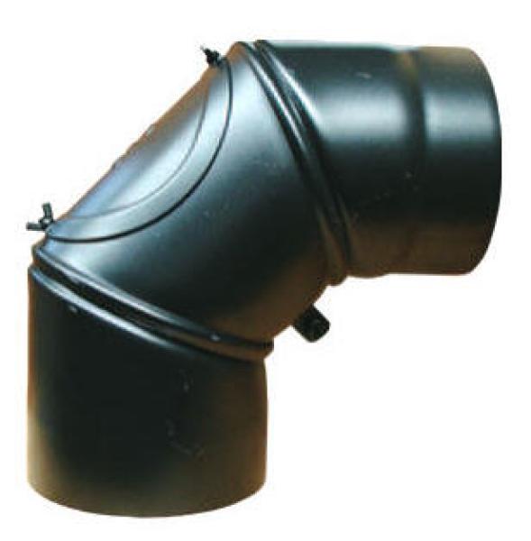 Rauchrohr Bogen 0 - 90°