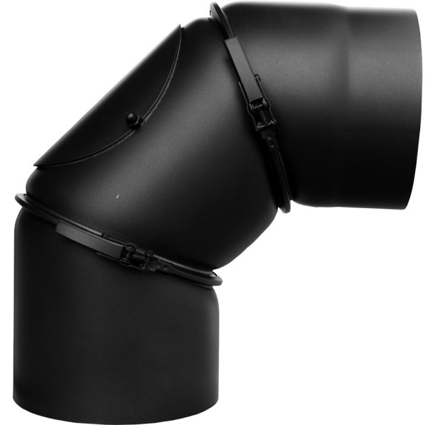 Rauchrohr Bogen 0 - 90°