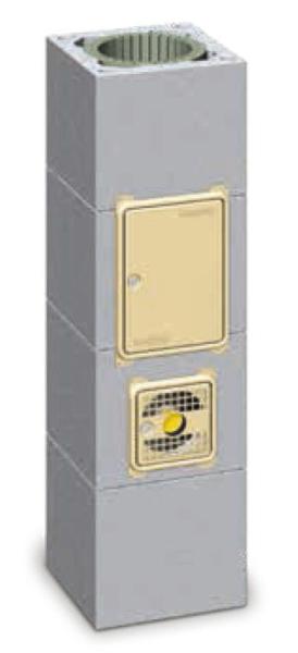 Schiedel SIH 180 mm Keramikschornstein für Pellets und Holz
