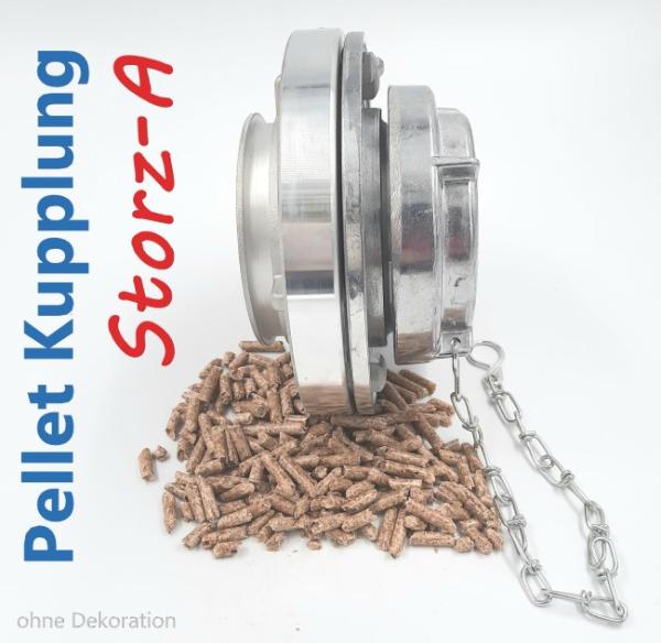 Blindkupplung Set für Pellets Befüllung
