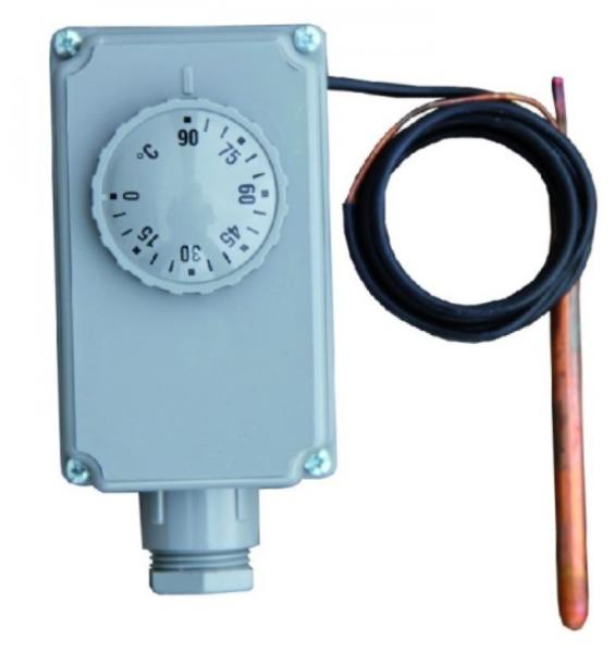 Puffervorschaltthermostat mit Fernfühler